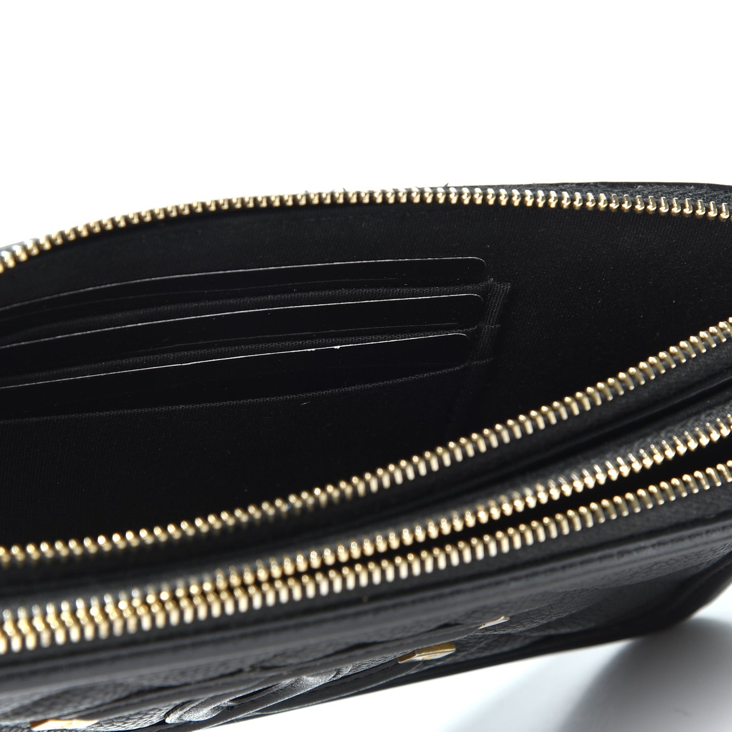Caviar Quilted CC Filigree Clutch With Chain Black