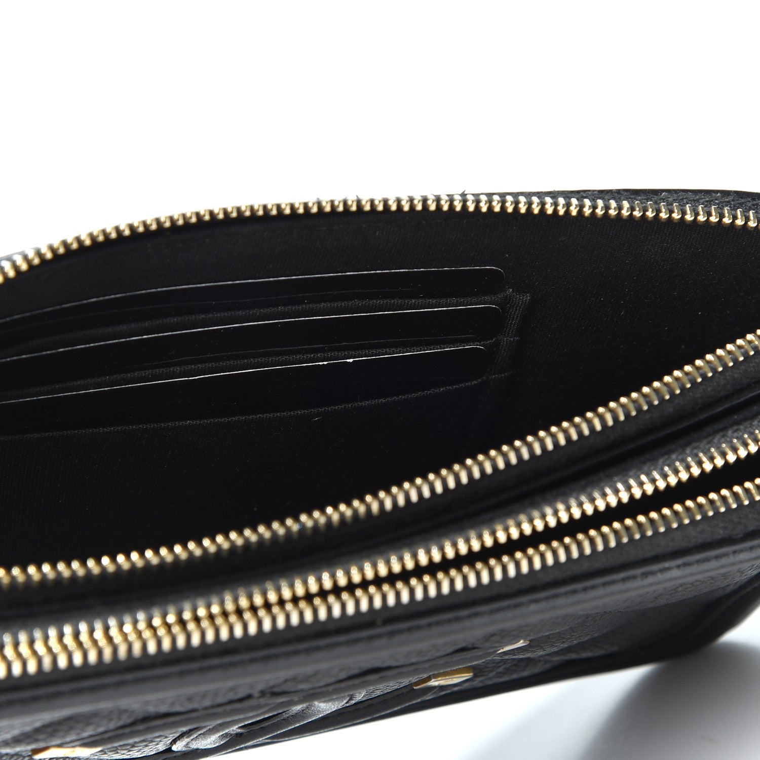 Chanel Caviar Quilted CC Filigree Clutch With Chain Black 5 of 15