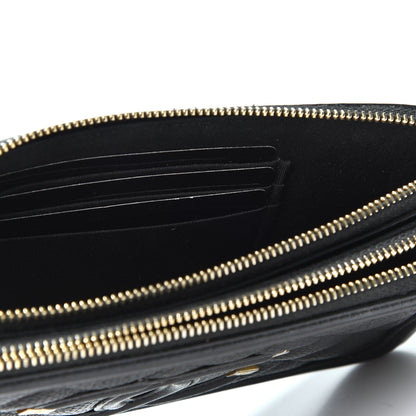 Chanel Caviar Quilted CC Filigree Clutch With Chain Black 5 of 15