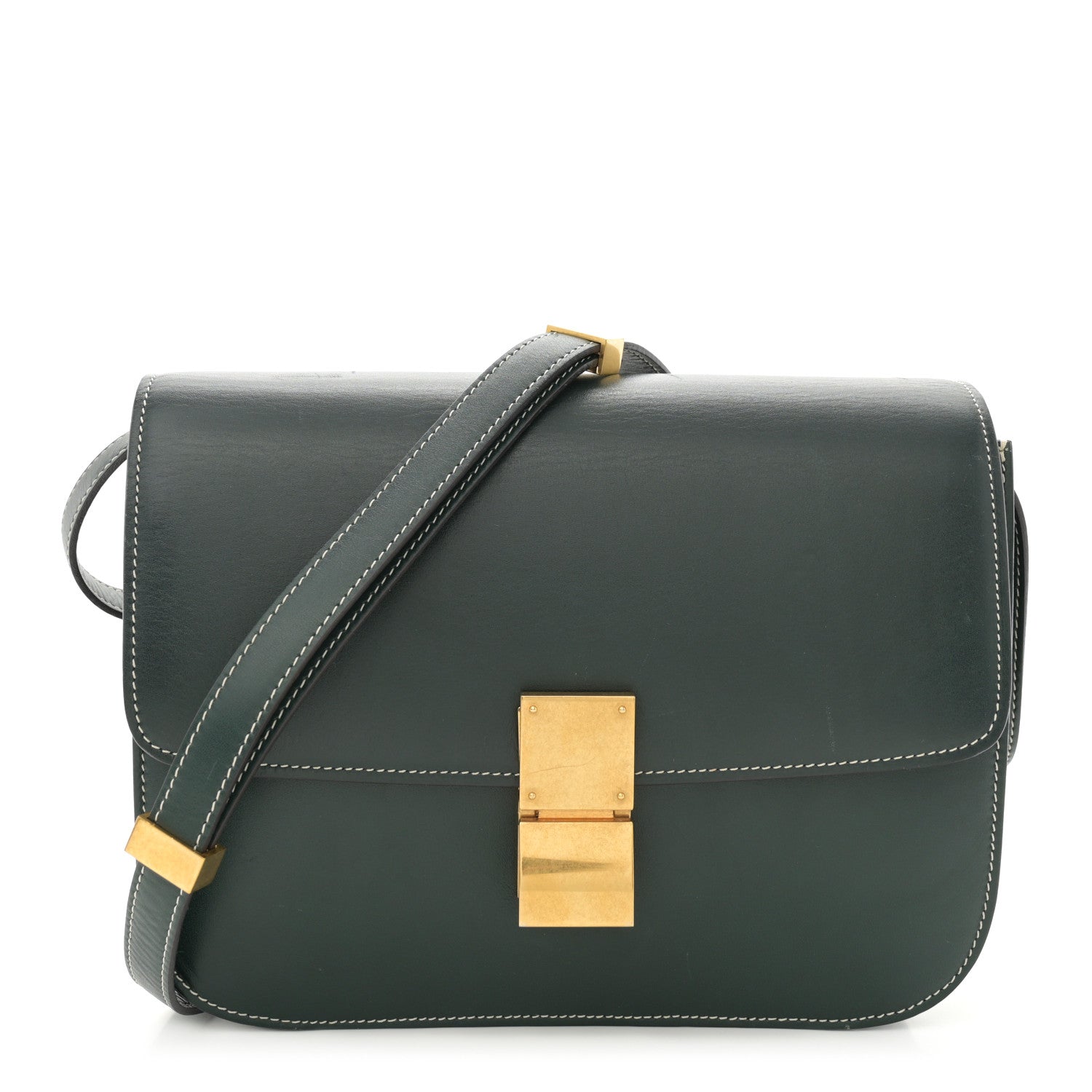 Celine Box Calfskin Medium Classic Box Flap Bag Amazone 1 of 14