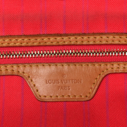 Louis Vuitton Damier Azur Delightful MM Pink 7 of 14