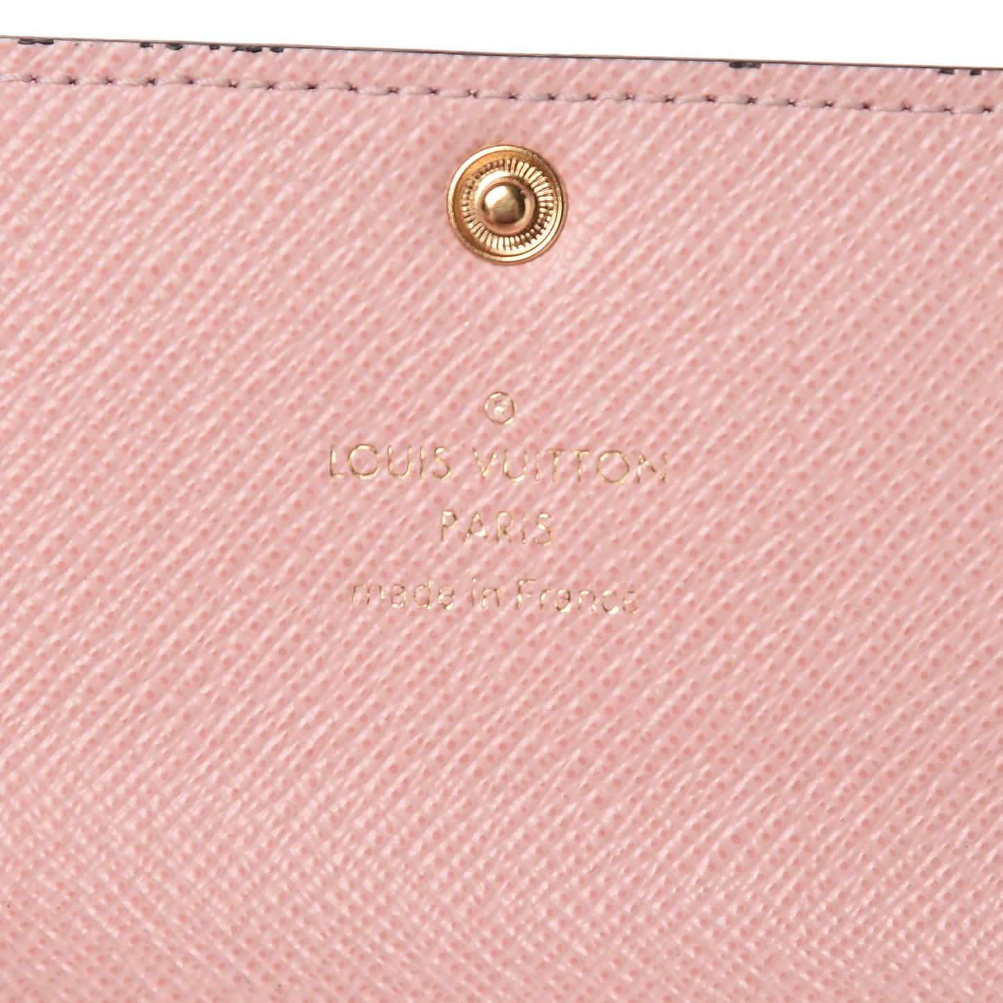 Damier Ebene Multicles 6 Key Holder Rose Ballerine