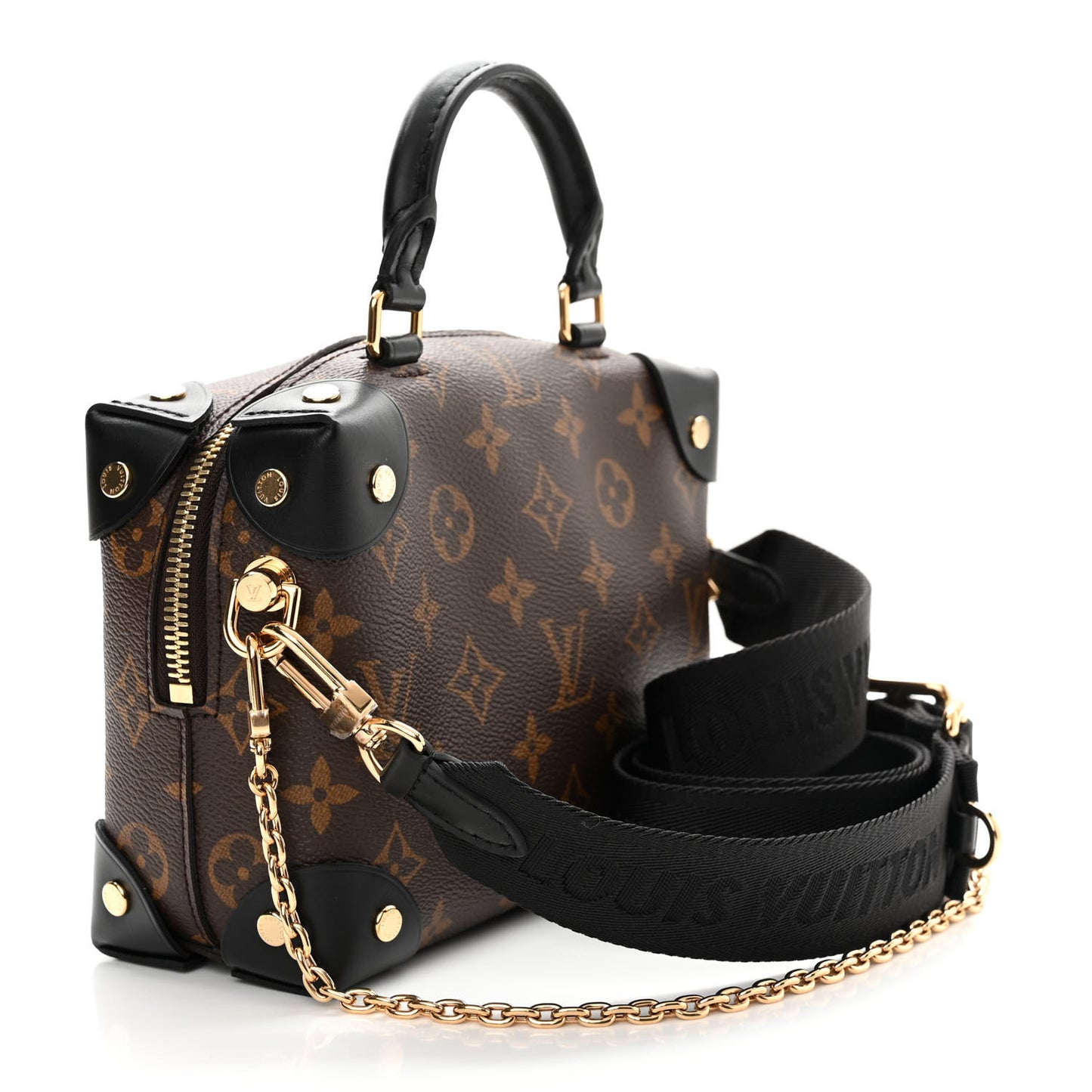 Monogram Petite Malle Souple Black