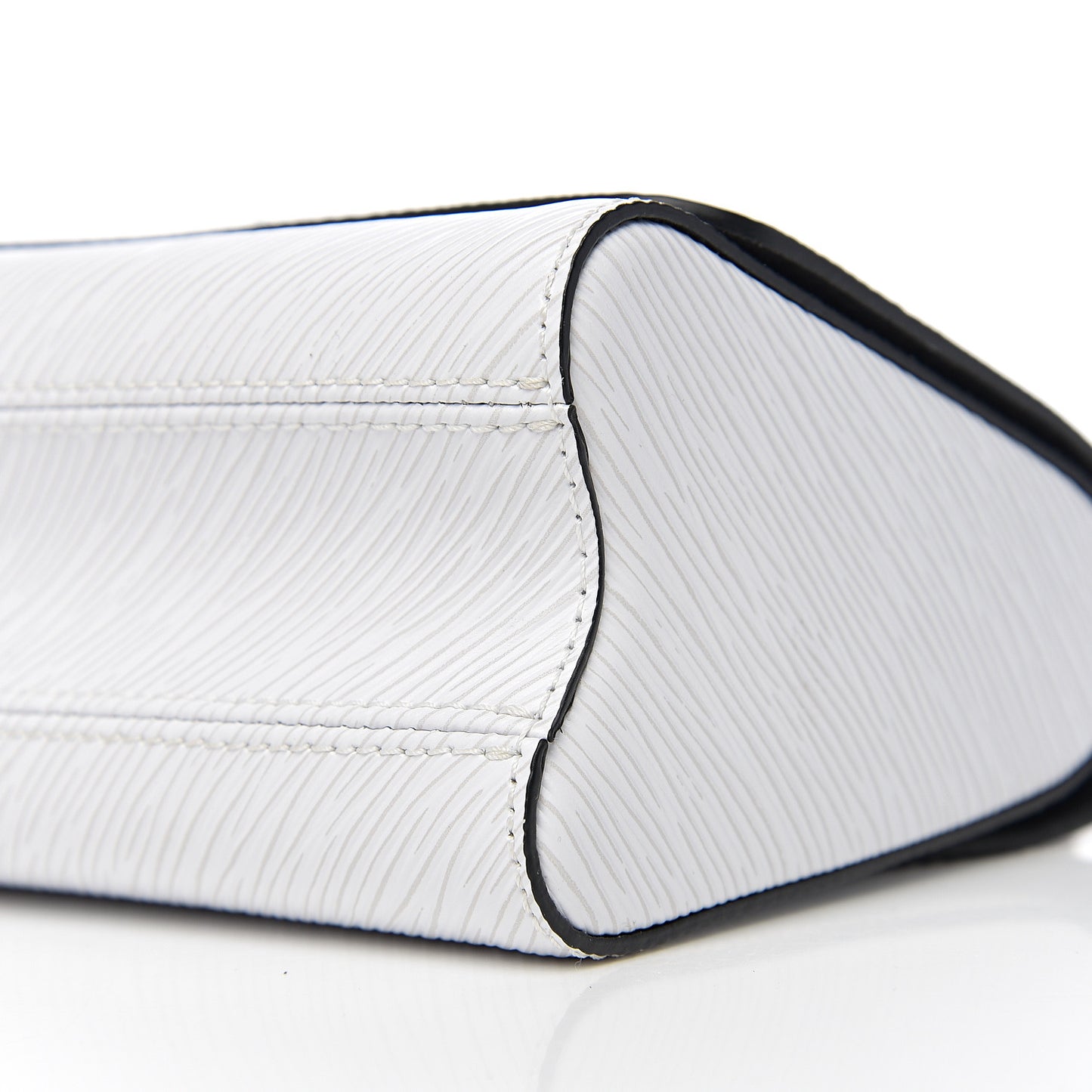Epi Flower Jewels Twist Shoulder Bag PM White