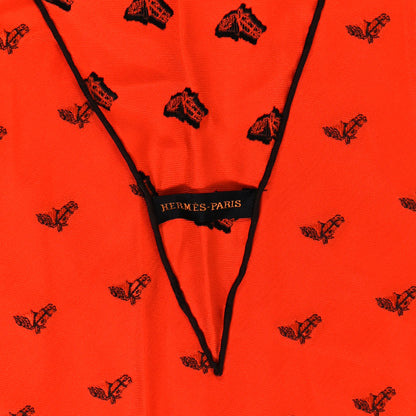 Hermes Silk Casaque Optique Losange Scarf 3 of 4