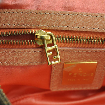 Fendi Zucca Small Shoulder Bag Tobacco Tan 9 of 11