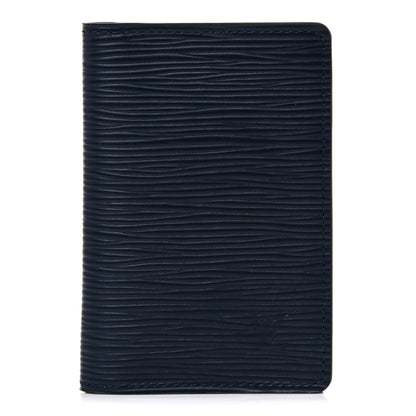 Louis Vuitton Epi Pocket Organizer Blue Marine 1 of 7