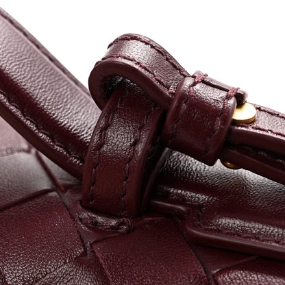 Bottega Veneta Nappa Intrecciato Bang Bang Vanity Case Barolo 12 of 12