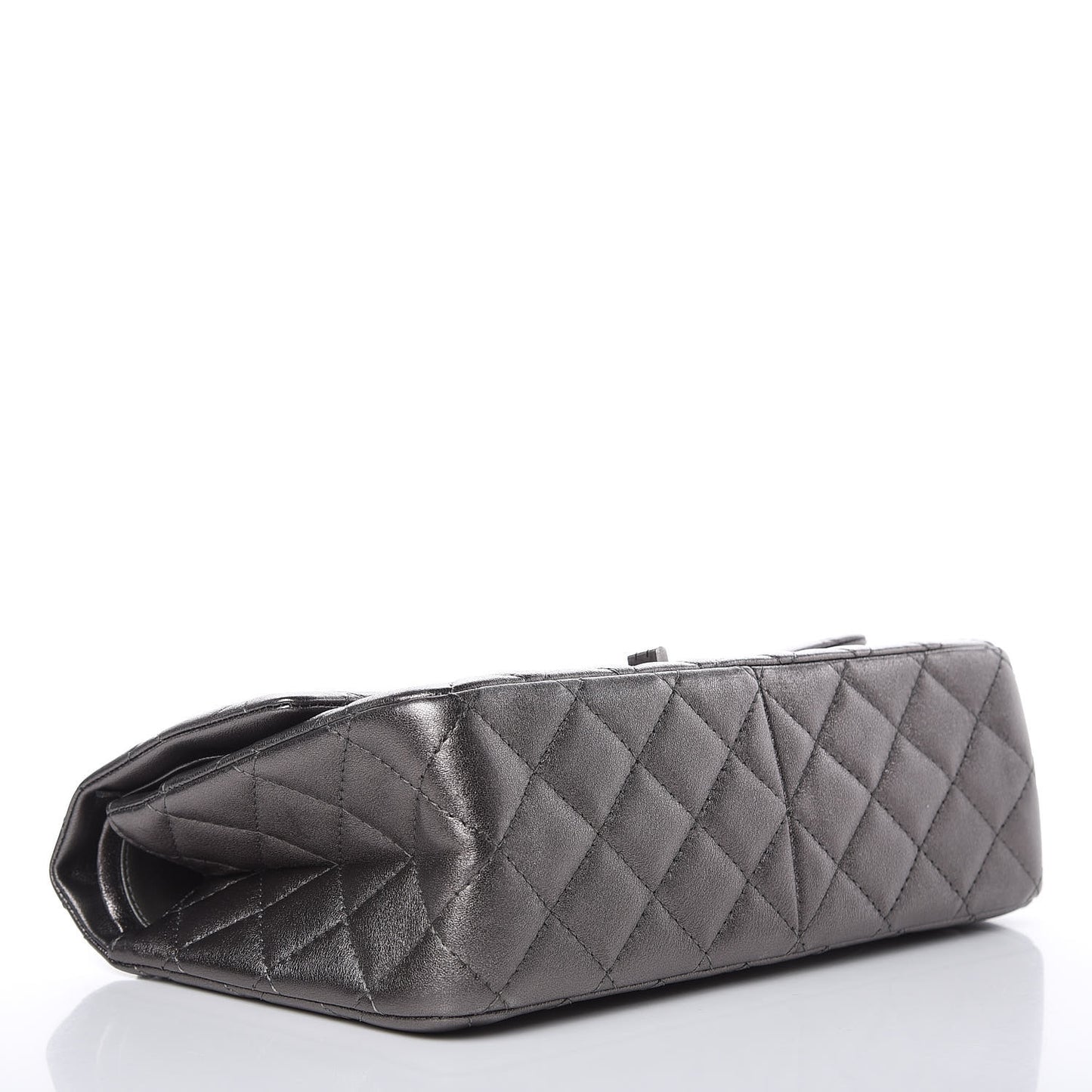 Metallic Calfskin Quilted 2.55 Reissue 226 Flap Charcoal