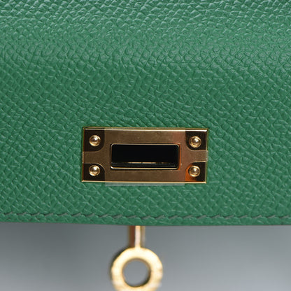 Hermes Epsom Mini Kelly Sellier 20 Cactus 24 of 30