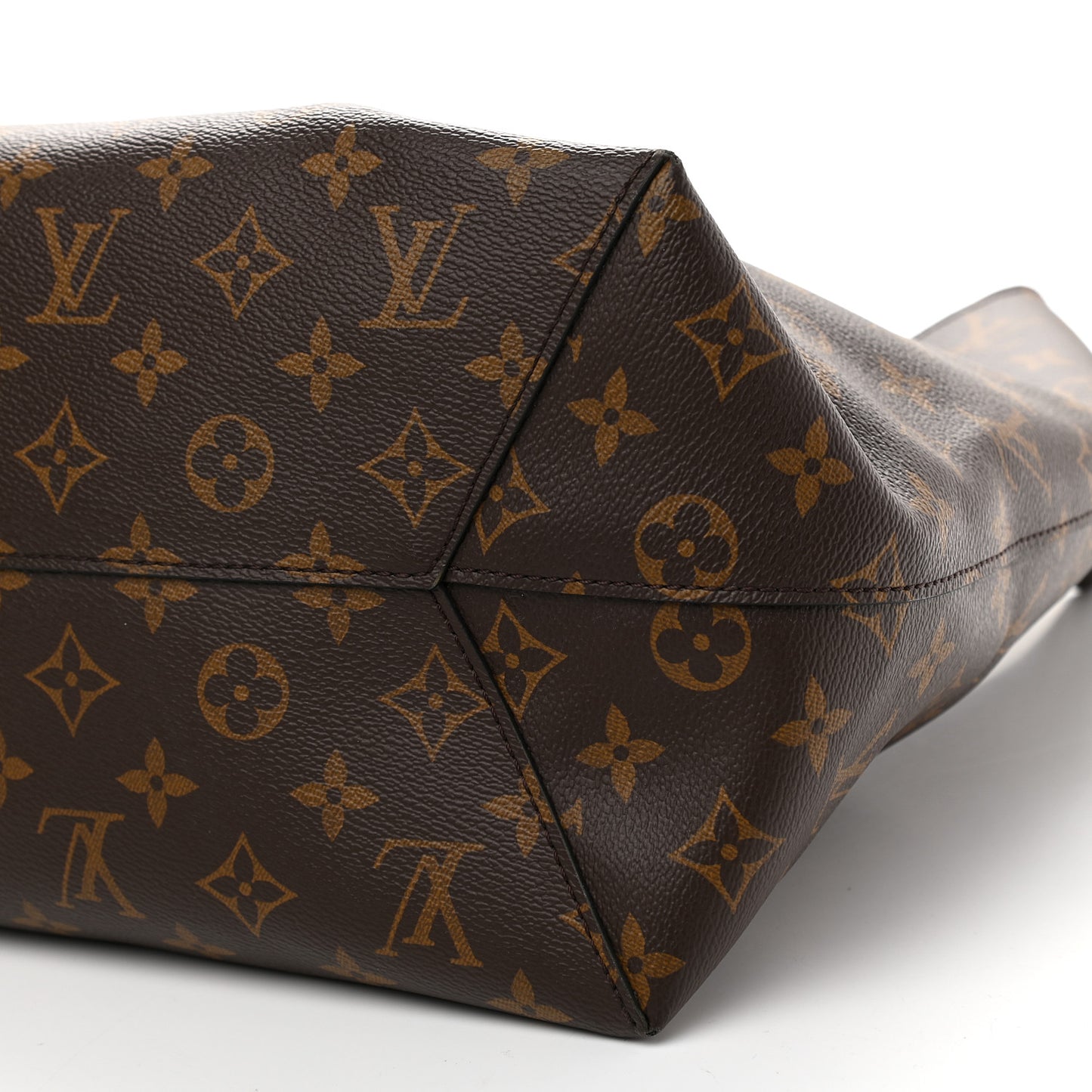 Monogram Flower Hobo Black