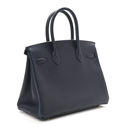 Hermes Togo Birkin 30 Bleu Nuit 3 of 11