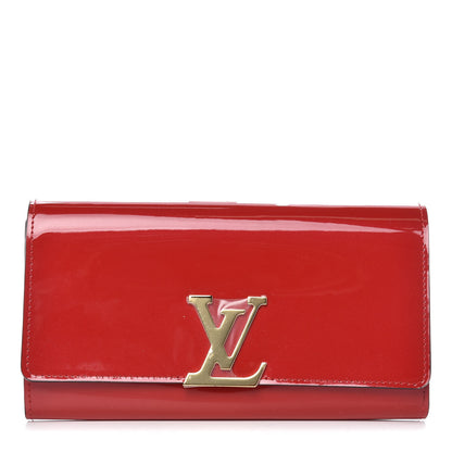 Louis Vuitton Patent Louise Wallet Cherry 1 of 9