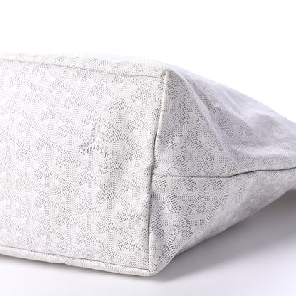 Goyard Goyardine Saint Louis PM White 7 of 11