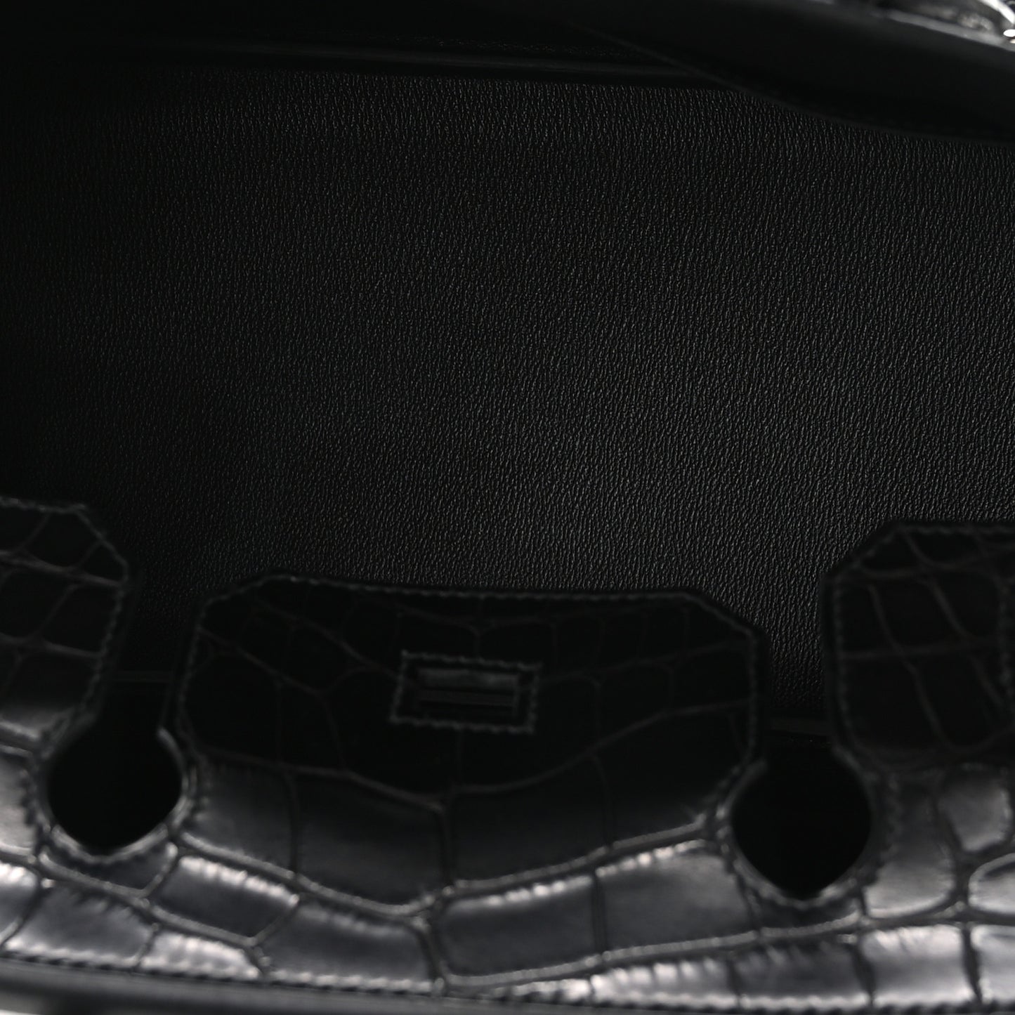 Matte Alligator Birkin 30 Black