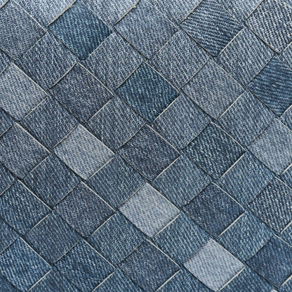 Bottega Veneta Nappa Denim Effect Intrecciato Teen Jodie Hobo Denim 7 of 9
