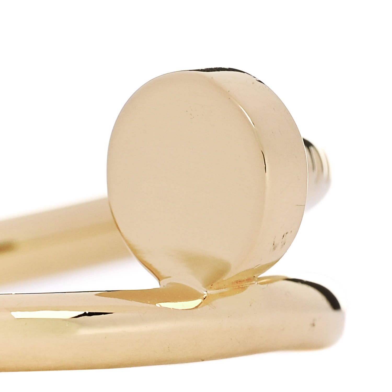 Cartier 18K Yellow Gold Juste Un Clou Ring 57 8 4 of 5