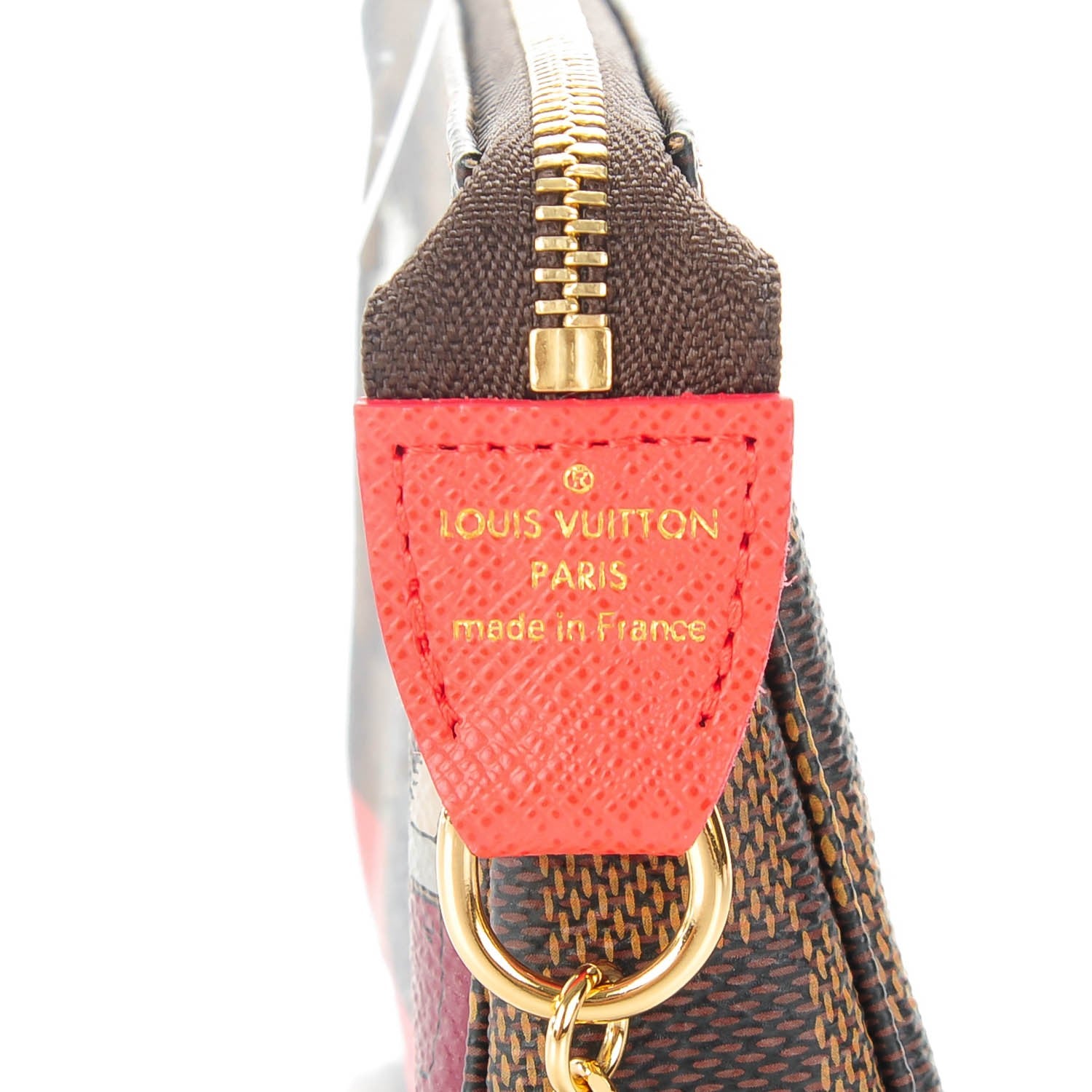 Louis Vuitton Damier Ebene 2015 Christmas Animation Mini Pochette Accessories 6 of 7