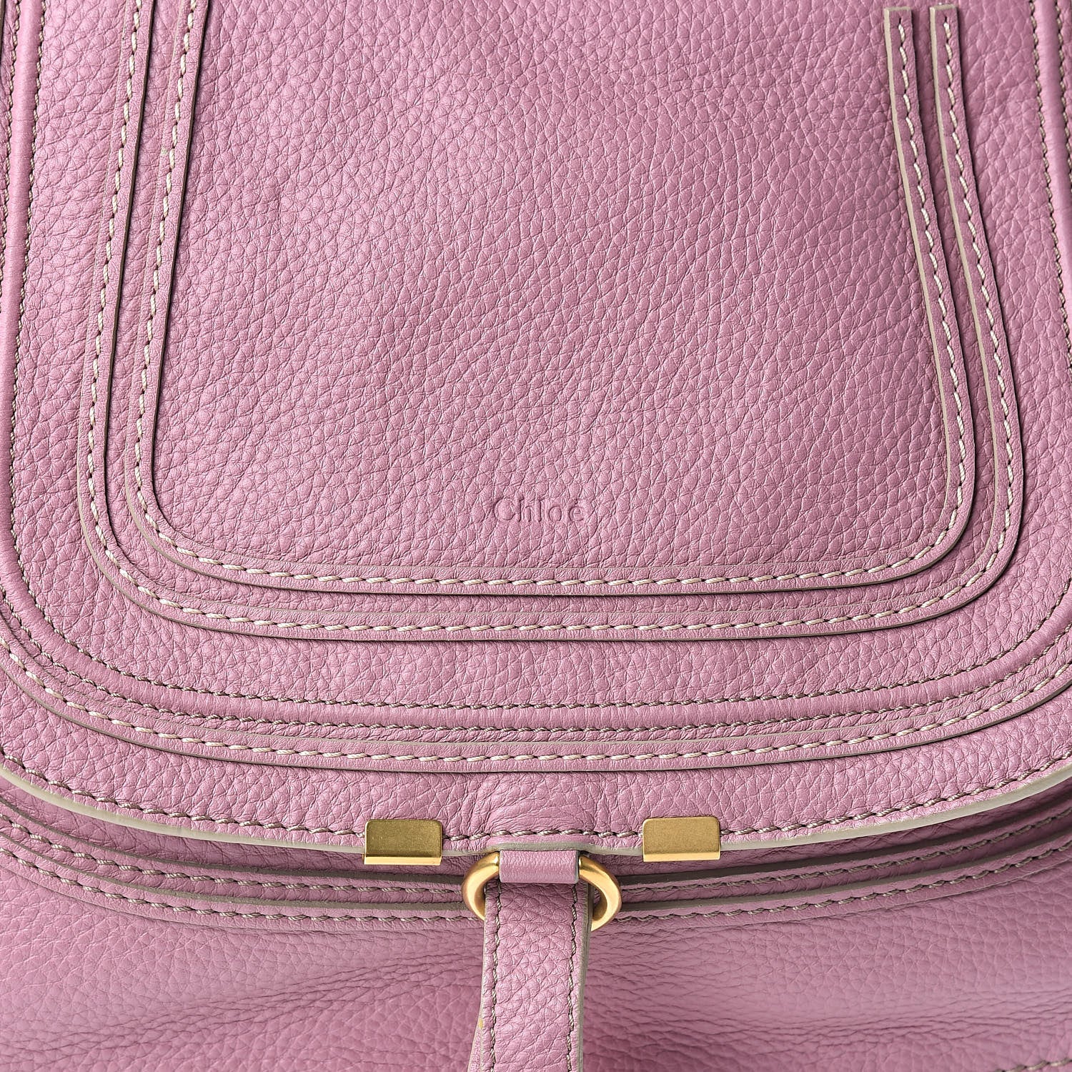 Chloe Calfskin Medium Marcie Satchel Velvet Mauve 8 of 11