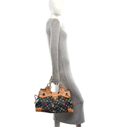 Louis Vuitton Monogram Multicolor Ursula Black 2 of 9