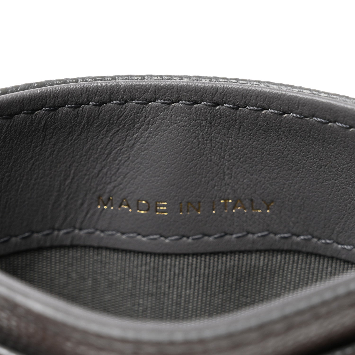 Chanel Caviar Quilted French New Wave Card Holder Grey 7 of 7