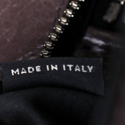 Miu Miu Vitello Shine Shopping Tote Fumo 6 of 11