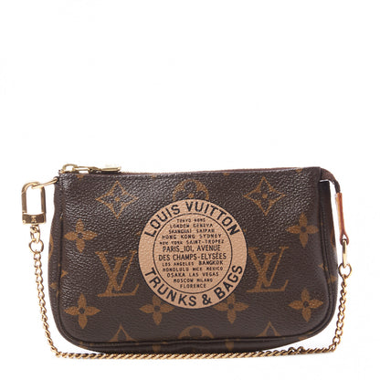 Louis Vuitton Monogram Complice Trunks and Bags Mini Pochette Accessories Beige 1 of 9