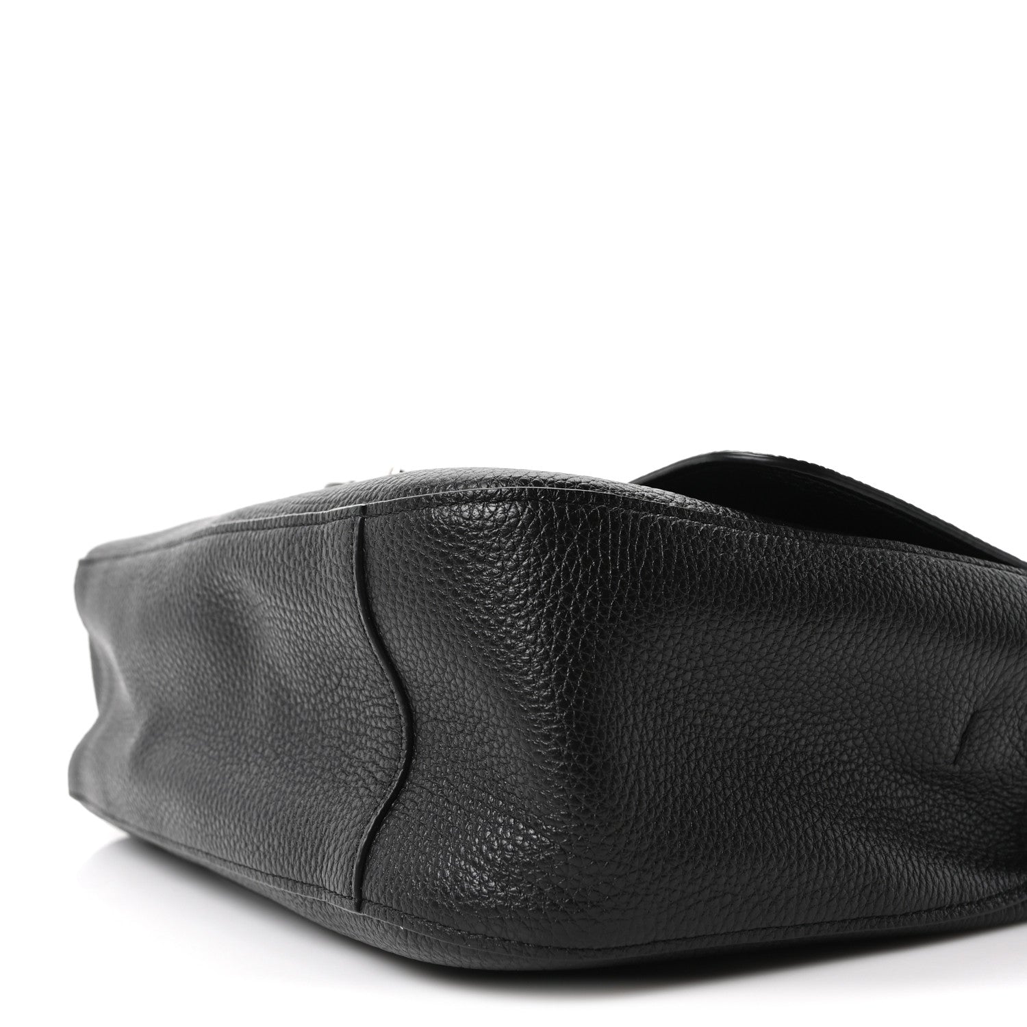 Chanel Grained Calfskin Small Souplissimo Maxi Flap Black 9 of 10