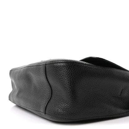 Chanel Grained Calfskin Small Souplissimo Maxi Flap Black 9 of 10