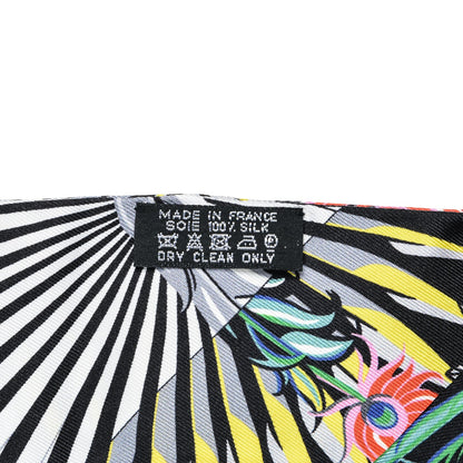 Hermes Silk Mythiques Phoenix Coloriages Twilly Blanc Noir Multicolor 3 of 4