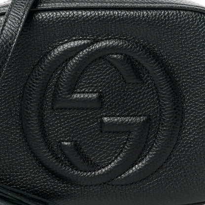 Gucci Pebbled Calfskin Small Soho Disco Bag Black 9 of 11