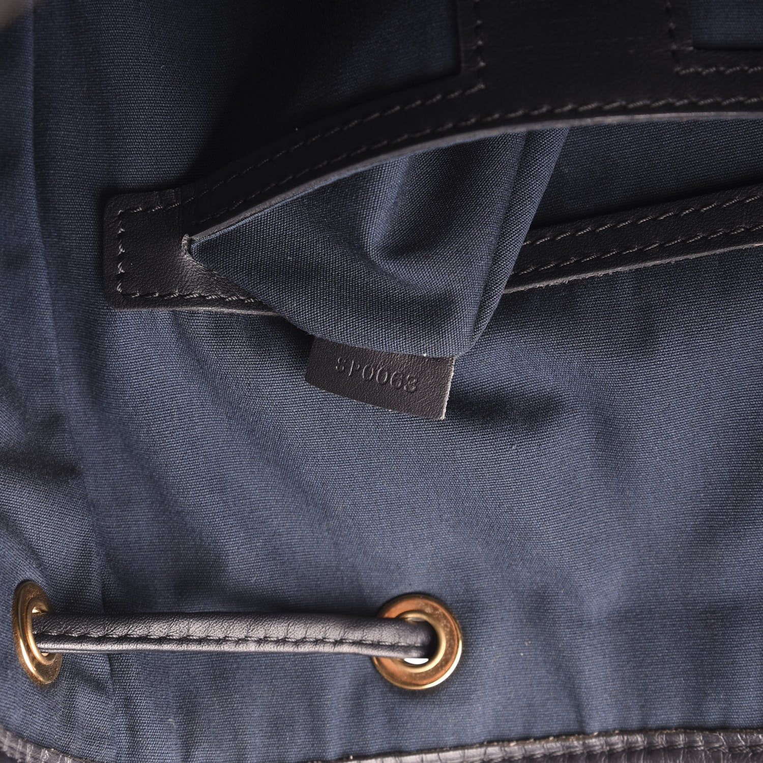 Louis Vuitton Mini Monogram Montsouris GM Backpack Blue 6 of 9