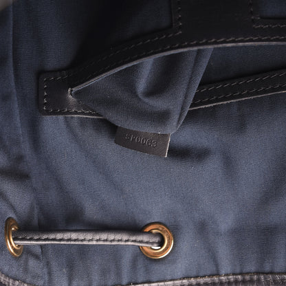 Louis Vuitton Mini Monogram Montsouris GM Backpack Blue 6 of 9