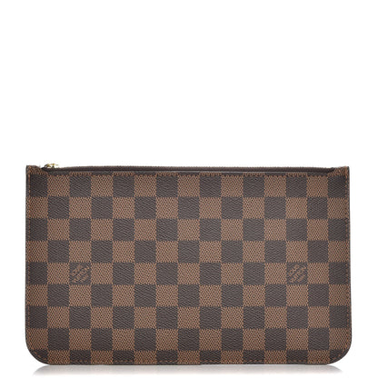 Louis Vuitton Damier Ebene Neverfull MM GM Pochette 1 of 8