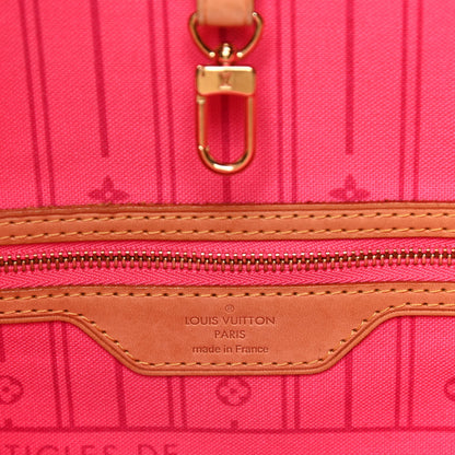 Louis Vuitton Monogram Roses Neverfull MM 6 of 17