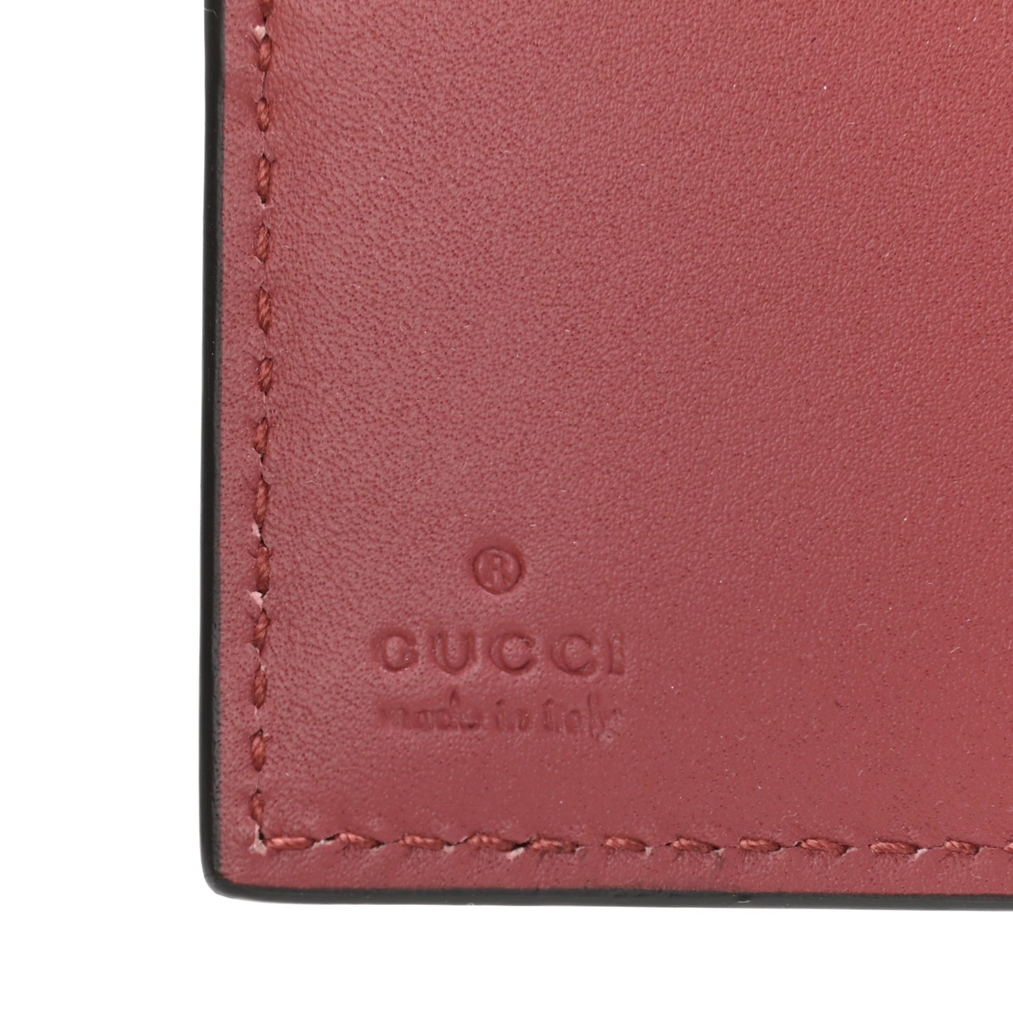 GG Supreme Monogram Blooms French Flap Wallet Beige Multicolor Dry Rose