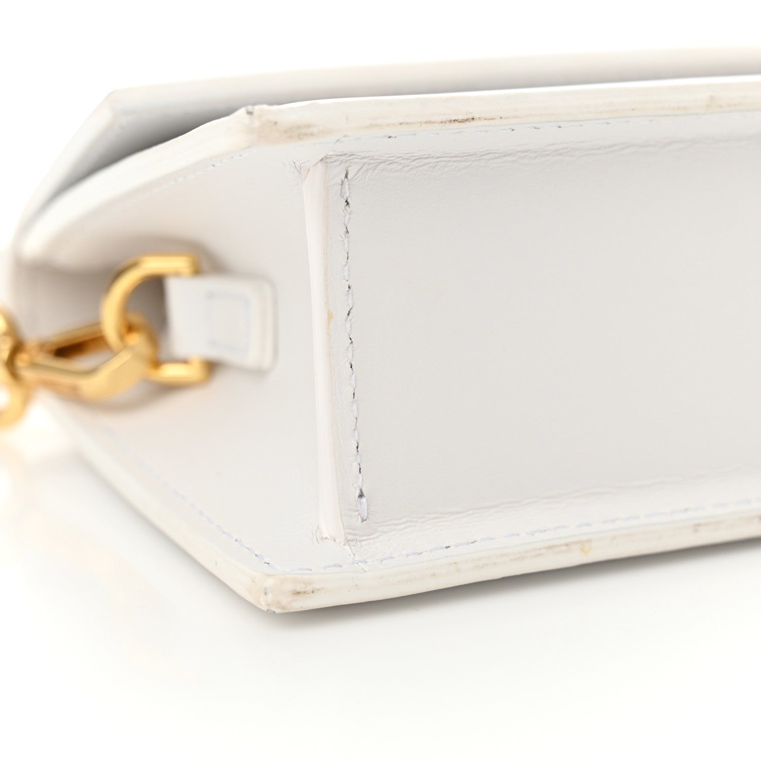 Jacquemus Smooth Calfskin Le Chiquito Long White 8 of 15