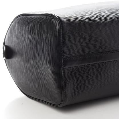 Louis Vuitton Epi Speedy 30 Black 5 of 12