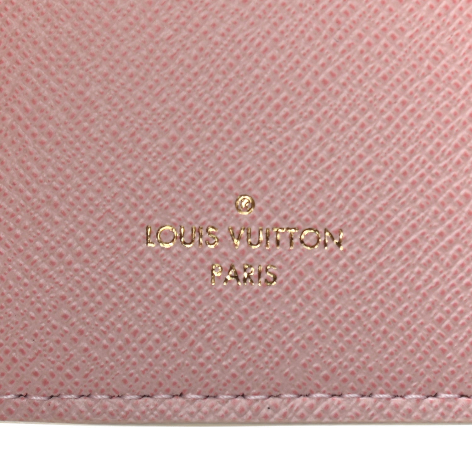 Louis Vuitton Damier Azur Victorine Wallet Rose Ballerine 6 of 9