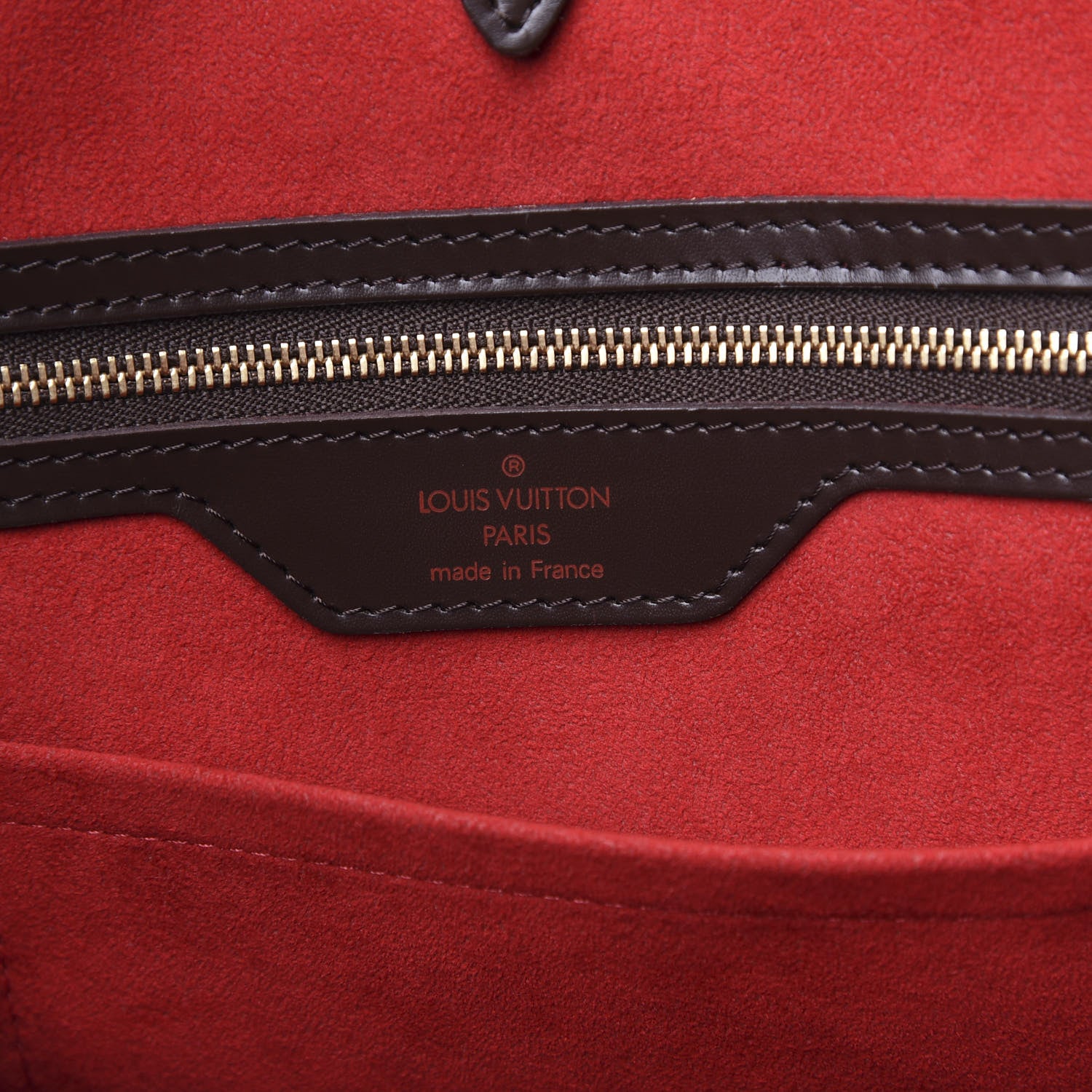Louis Vuitton Damier Ebene Hampstead GM 6 of 14