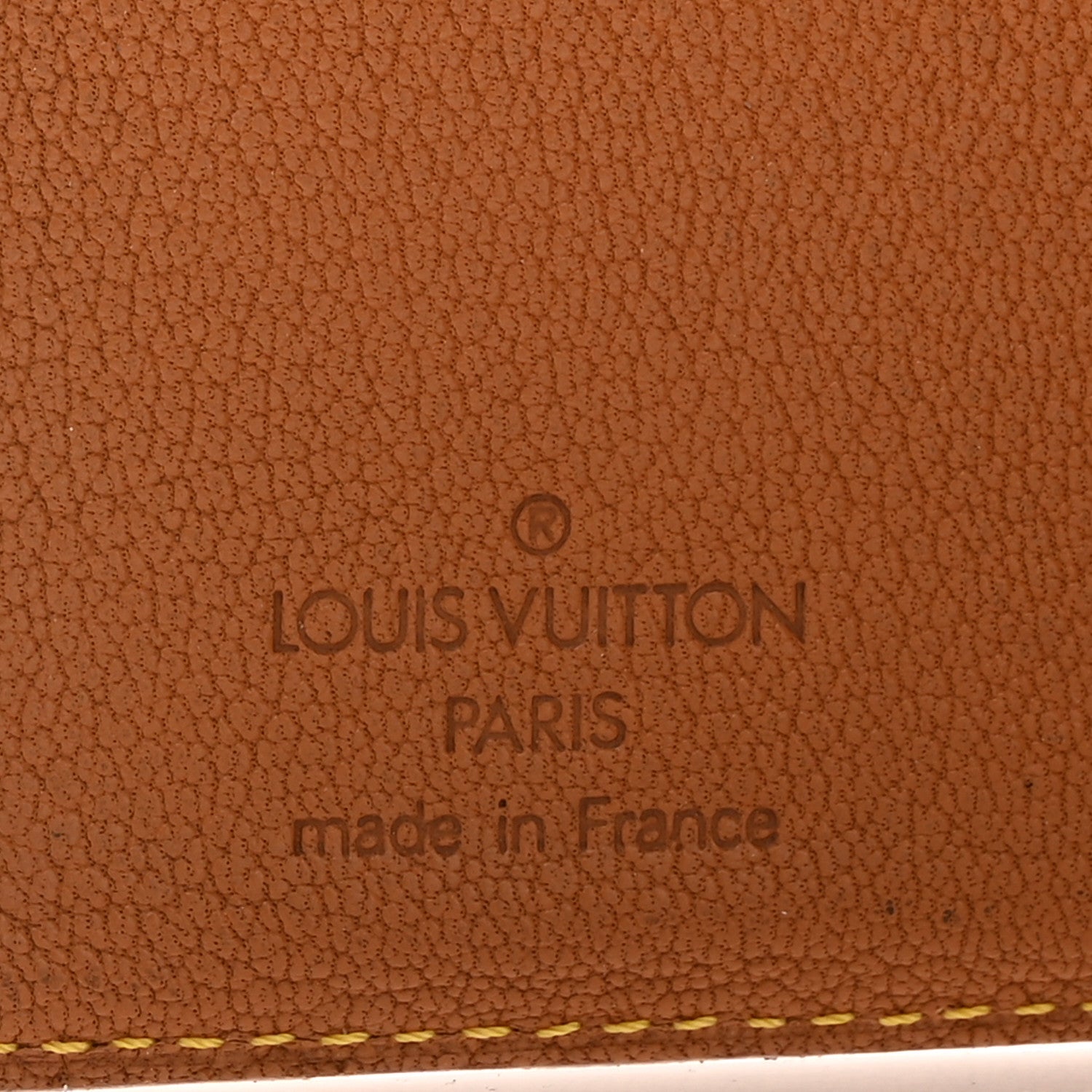 Louis Vuitton Nomade Small Ring Agenda Cover Caramel 6 of 10
