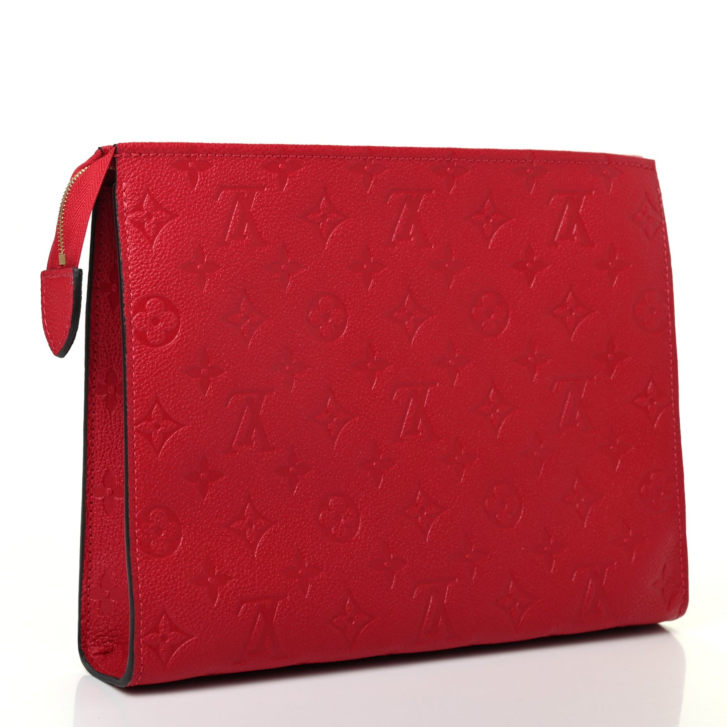 Empreinte Monogram Toiletry Pouch 26 Scarlet