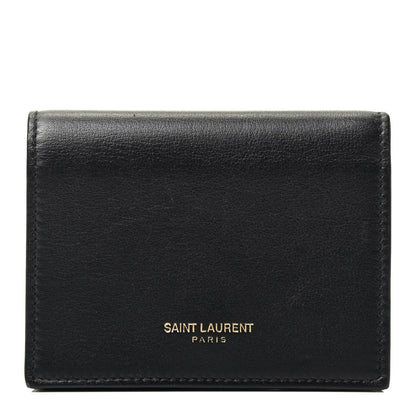 Saint Laurent Business Card Case Black 1 of 3