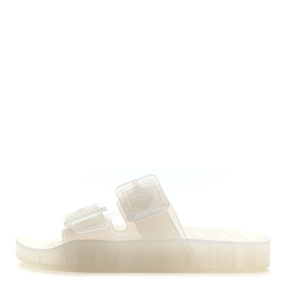 Balenciaga Technical Polyurethane Mallorca Slide Sandals 36 Transparent 1 of 7