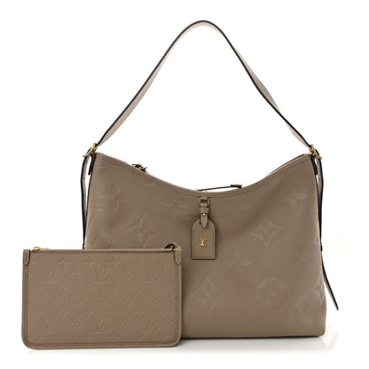 Louis Vuitton Empreinte Monogram Giant CarryAll MM Tourterelle 3 of 10