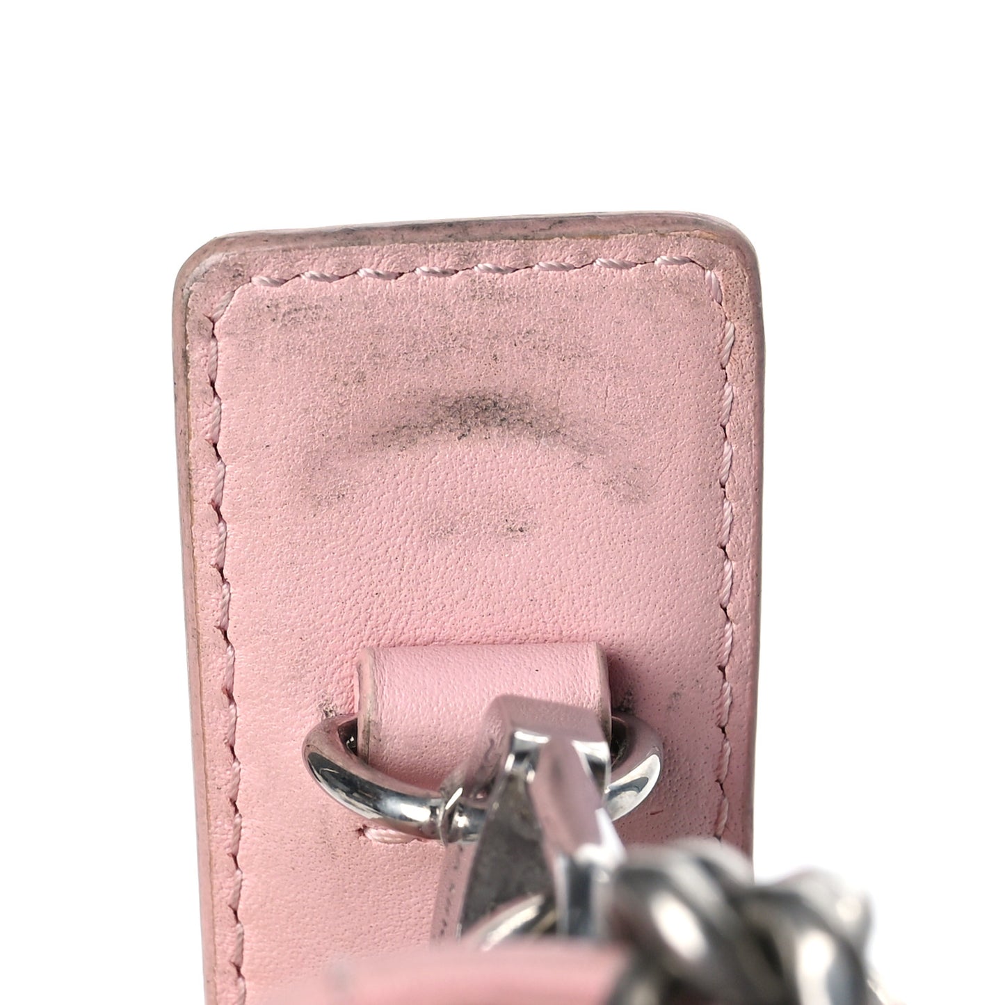 Calfskin New Wave Chain MM Smoothie Pink