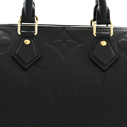 Louis Vuitton Empreinte Monogram Giant Speedy Bandouliere 25 Black 7 of 10
