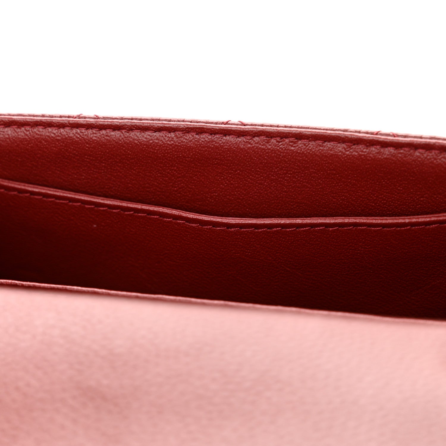 Chanel Caviar Quilted Extra Mini Flap Burgundy 11 of 12