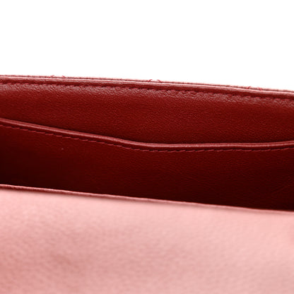Chanel Caviar Quilted Extra Mini Flap Burgundy 11 of 12