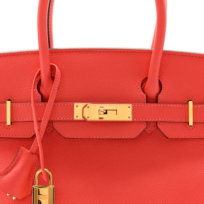 Hermes Epsom Birkin 30 Rose Jaipur 7 of 11
